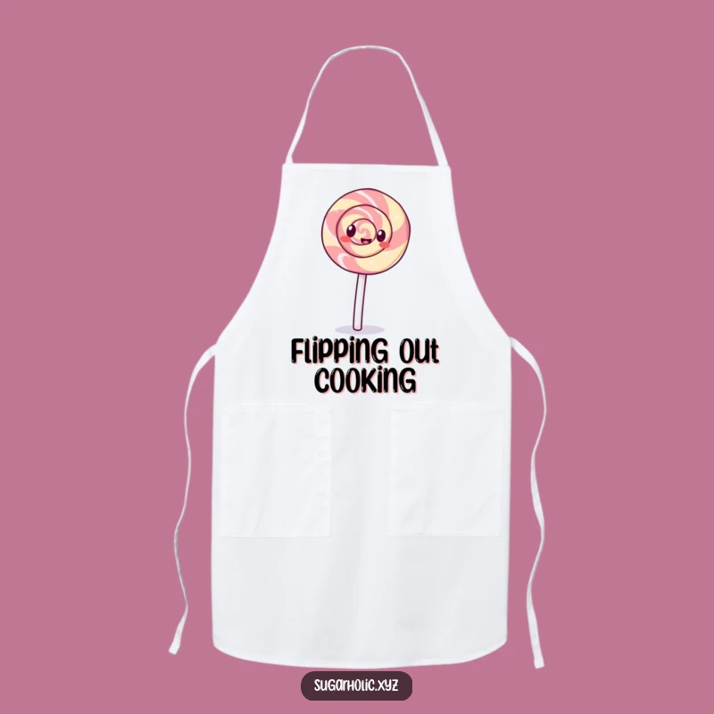 Funny Lollipop Apron: Cartwheel Chef, Hilarious Kitchen Gift