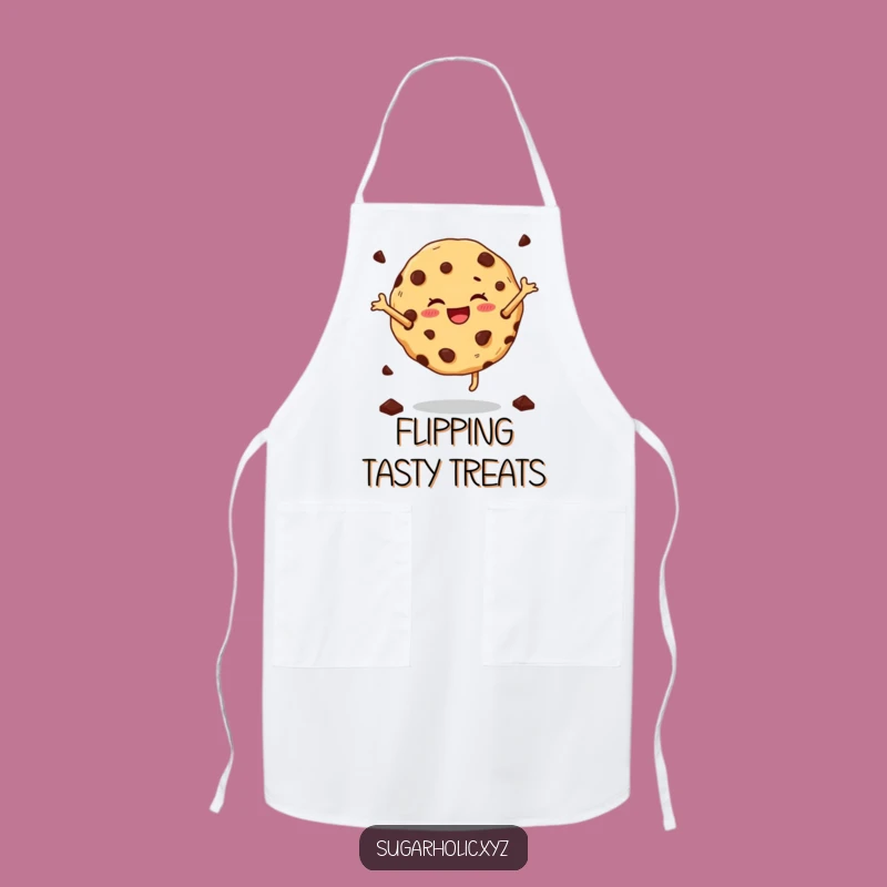 Funny Cartwheeling Cookie Apron - Bake with Fun, Great Funny Gift