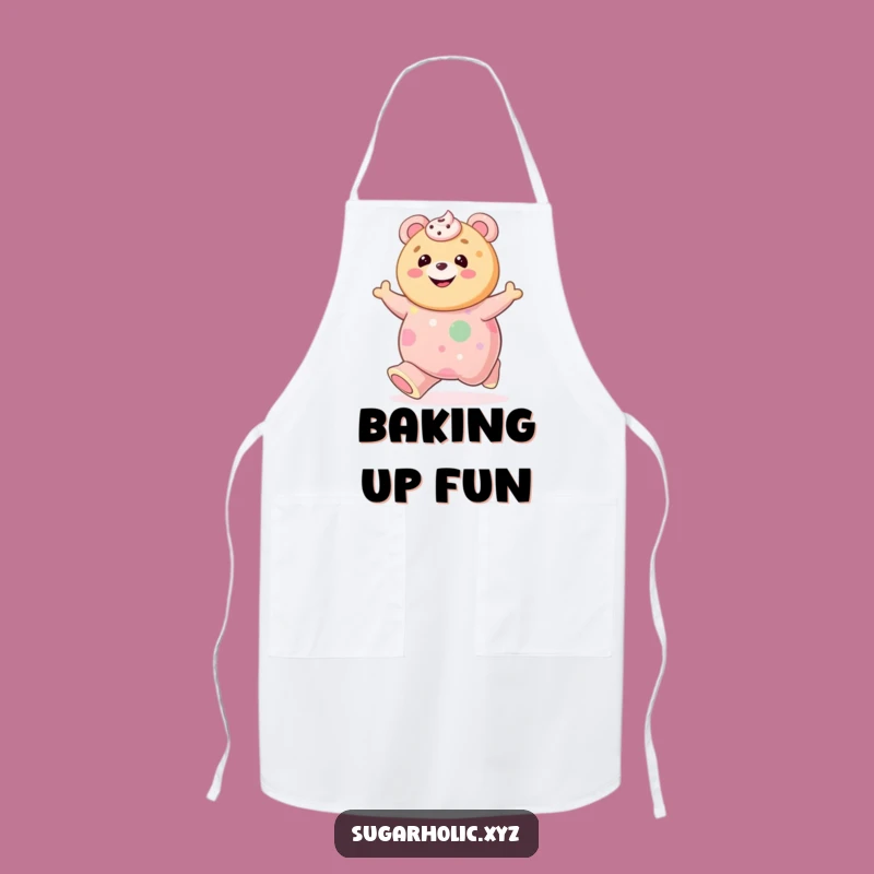 Funny Cookie Apron: Gummy Bear Fun, Hilarious Kitchen Gift