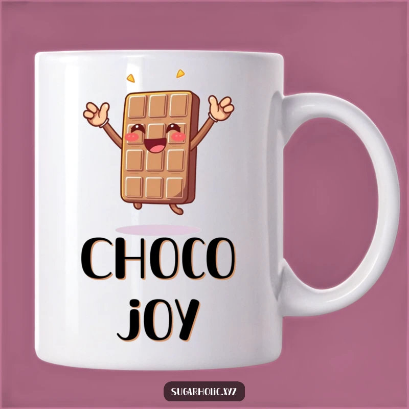 Funny Chocolate Jump Mug - Hilarious Sweet Celebration Gift for Chocoholics