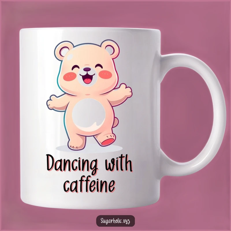 Funny Gummy Bear Dance Mug: Shake Your Way to a Happy Morning!
