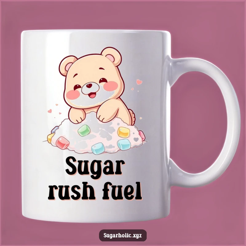 Funny Gummy Bear Sugar Dive Mug - Sweet & Hilarious Gift!