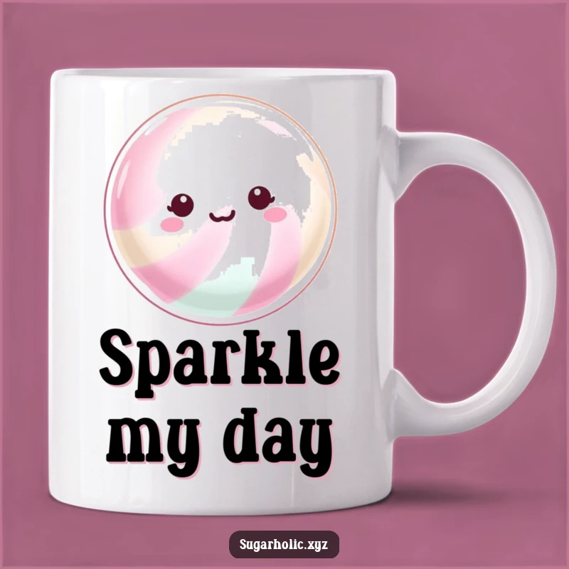 Funny Hard Candy Mug: Shine Brightly With Sweet Humor!