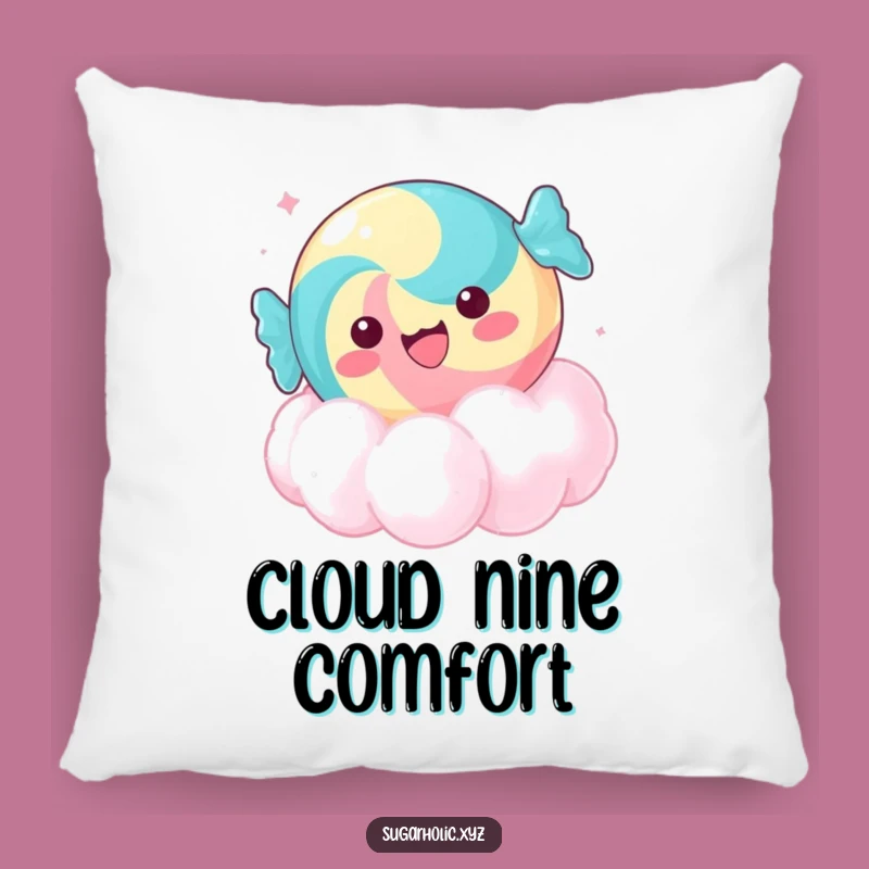 Funny Candy Cloud Pillow - Snuggle Up with Sweet, Hilarious Comfort!