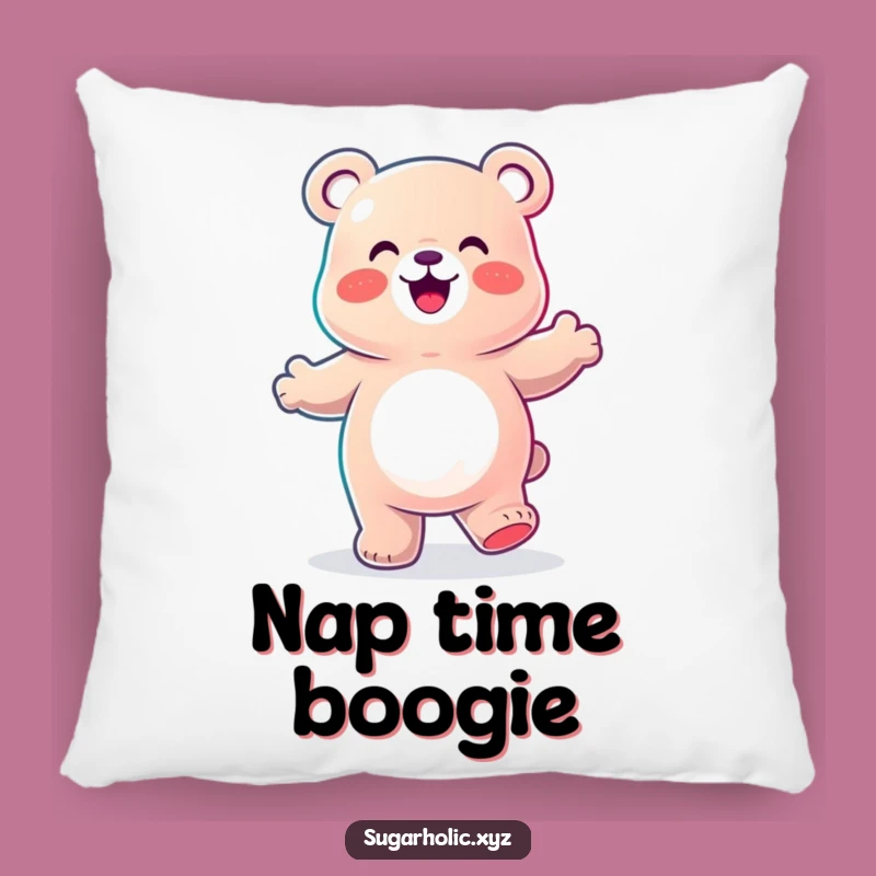 Funny Gummy Bear Dance Pillow: Cuddle Up with Sweet Moves and Comfort!