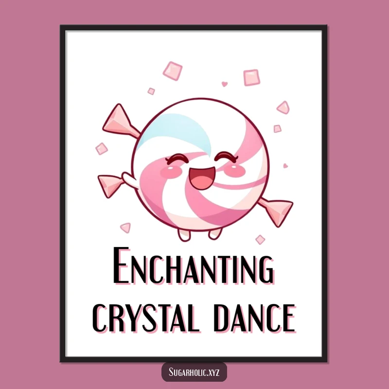 Funny Candy Joy Digital Print: Instant Happiness for Walls