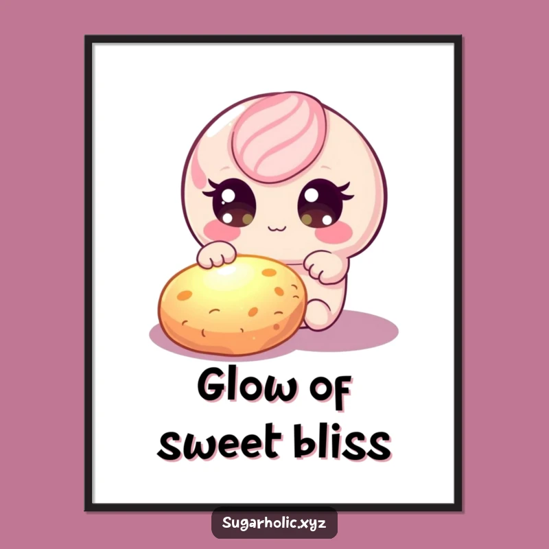 Funny Candy Cookie Digital Art: Instant Sweetness and Humor for Walls