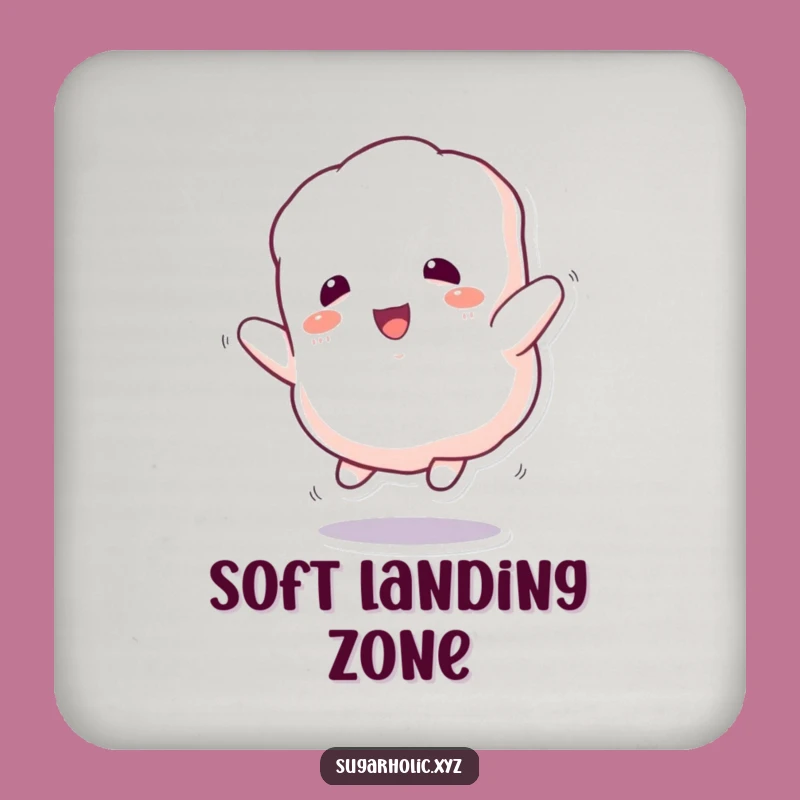 Funny Fluffy Marshmallow Coasters: Protect Surfaces with Sweet Charm