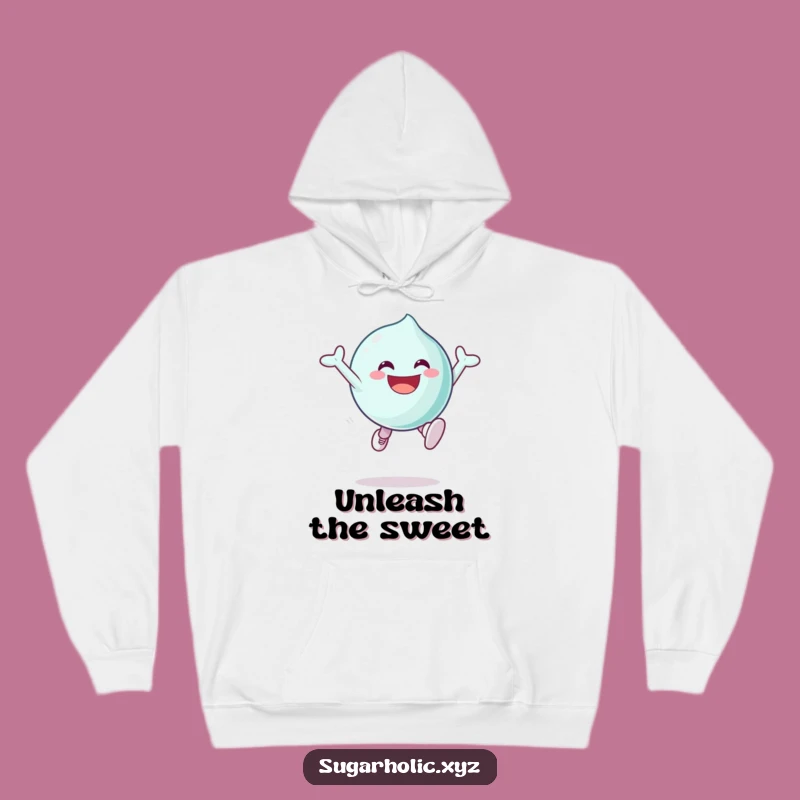 Funny Candy Character Hoodie: Cozy Sugary Excitement Funny Gift for All