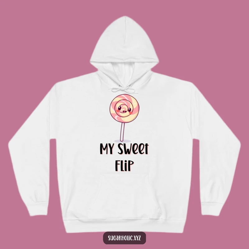 Funny Lollipop Hoodie: Cartwheel Vibes, Cozy & Hilarious Gift