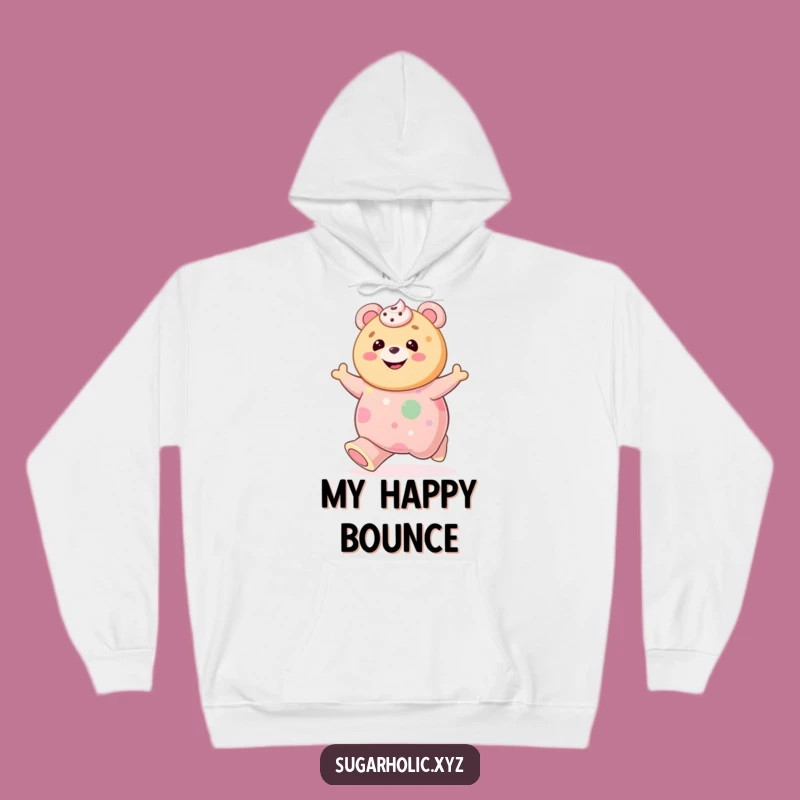 Funny Cookie Hoodie: Gummy Bear Bounce, Cozy & Hilarious Gift