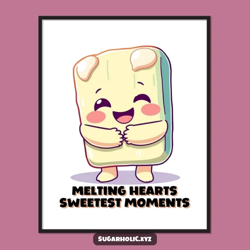 Free Printable Candy Bar Hug Art - Funny Downloadable Gift for Sweet Spaces