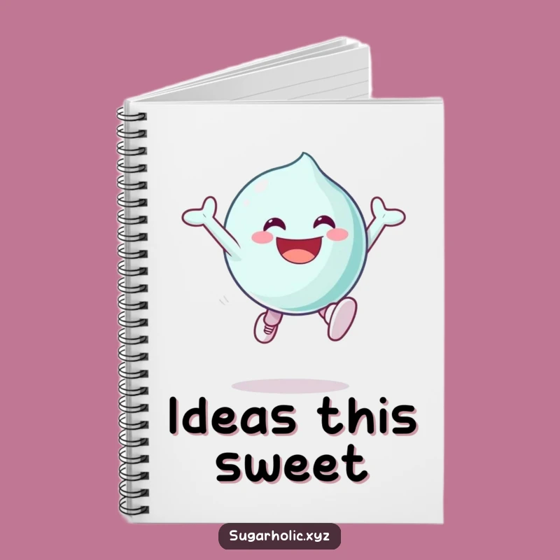 Funny Candy Character Notebook: Sugary Excitement Journal Funny Gift
