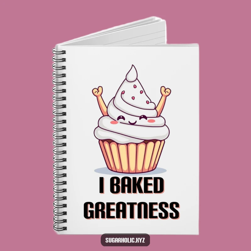 Funny Cupcake Victory Notebook: Record Your Triumphs