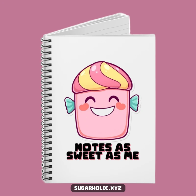 Funny Candy Bar Grin Notebook: Jot Down Sweet Ideas, Perfect Gift