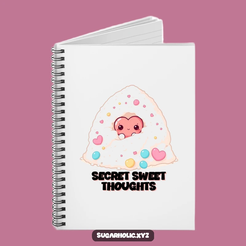 Funny Shy Candy Heart Notebook - Hilarious Journal for Sweet Thoughts