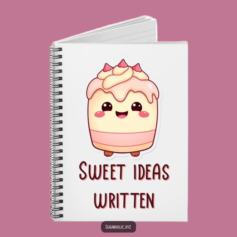 Funny Delightful Cake Notebook: Jot Down Ideas with Sweet Flair
