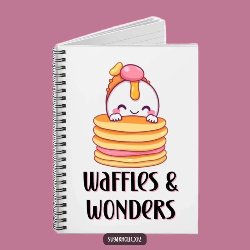 Sweet Notes: Funny Candy Pancake Notebook - Jot Down Ideas