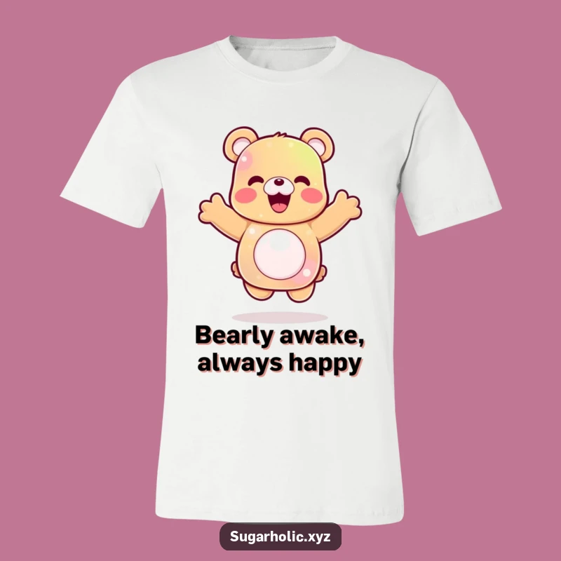 Funny Gummy Bear Jump T-Shirt: Wear Your Celebration, Ideal Funny Gift