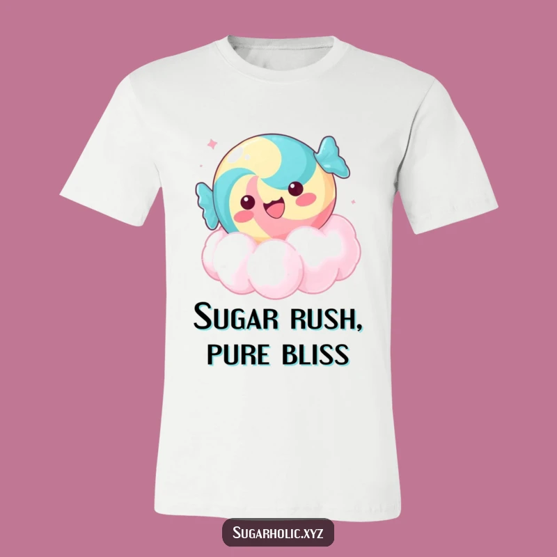 Funny Candy Cloud T-Shirt - Wear Your Sweet, Hilarious Dreams!