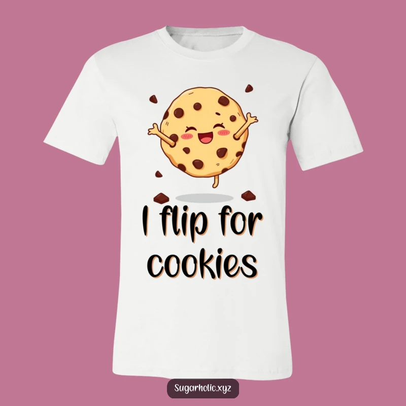 Funny Cartwheel Cookie T-Shirt - Wear Your Joy, Great Funny Gift