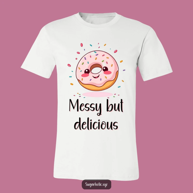 Funny Giddy Doughnut T-Shirt - Wear Your Sprinkle-Filled Happiness!