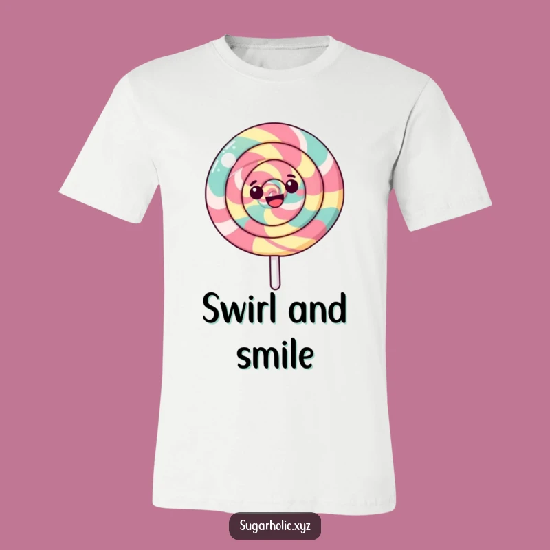 Funny Happy Spinning Lollipop T-Shirt - Wear Your Sweet Side