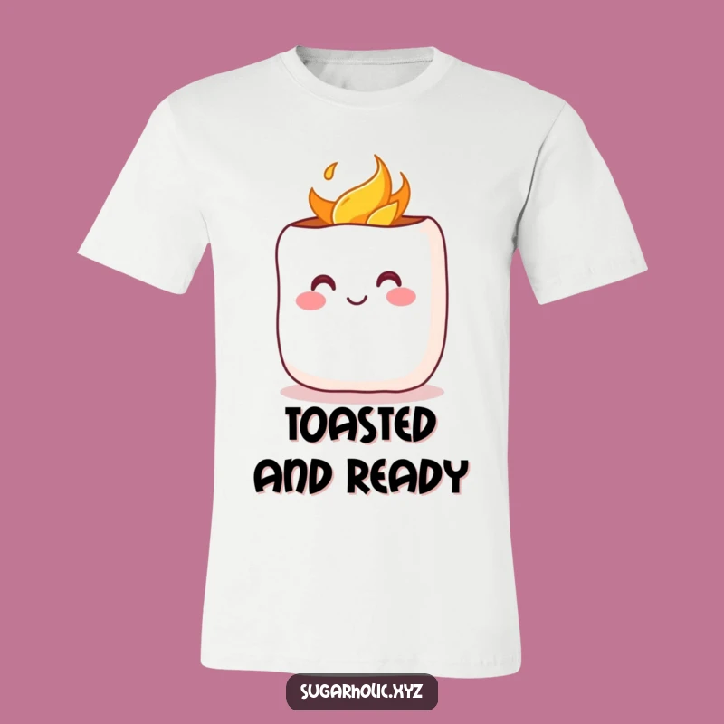 Funny Toasted Marshmallow Tee: Embrace the Cozy Vibes!