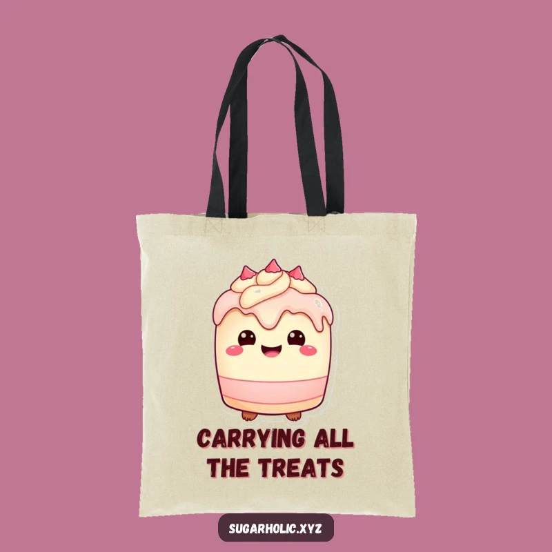 Funny Delightful Cake Tote: Carry Your Treats with Sweet Style