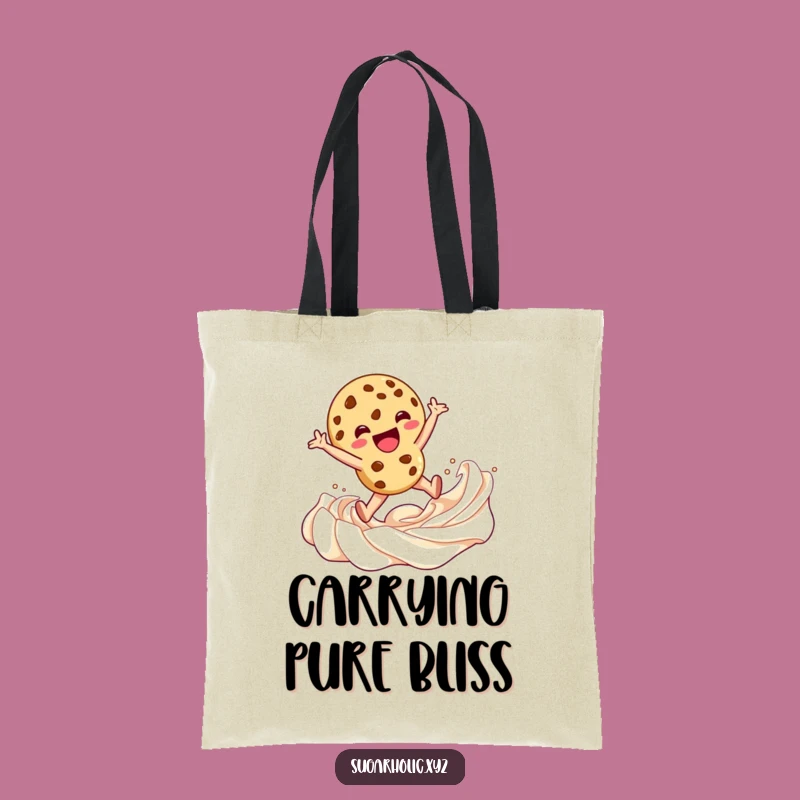 Funny Cookie Frosting Fanatic Tote Bag: Carry Your Sweet Obsession!