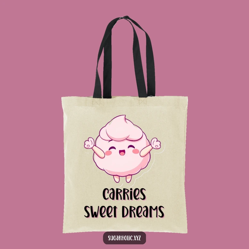 Funny Candy Floss Tote Bag - Carry Your Joyful Essentials
